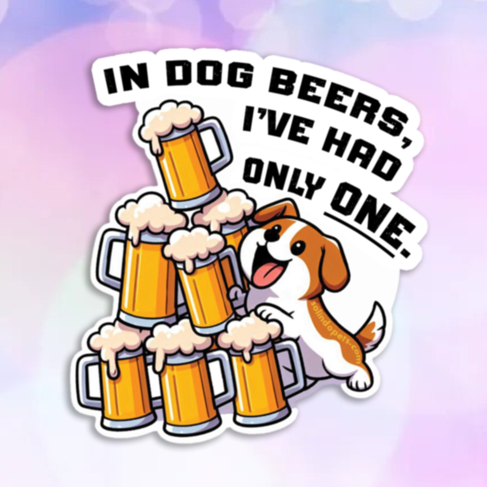 Sticker: Dog-themed