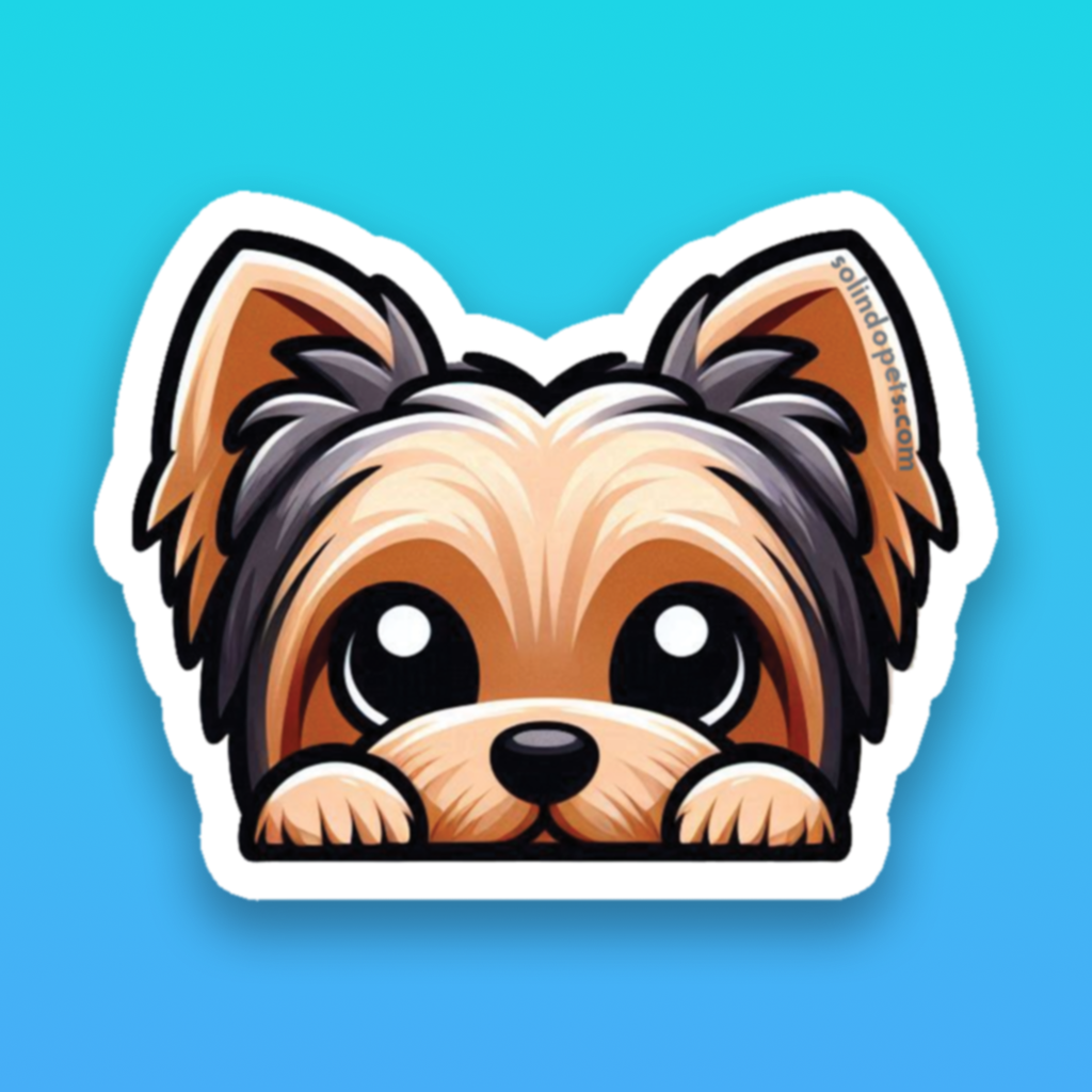 Sticker: (by breeds) Dog Faces